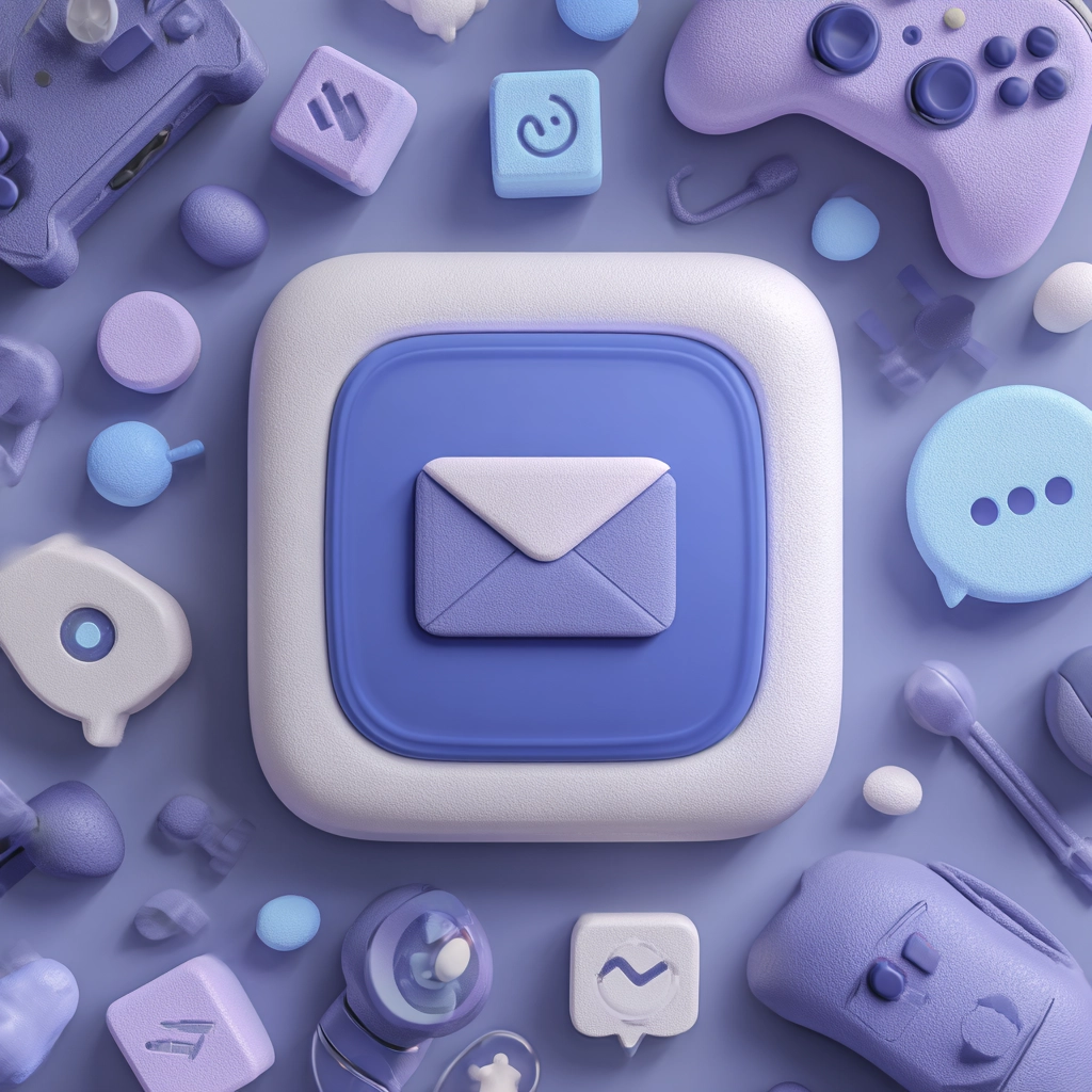 Discord logo next to a temporary email address